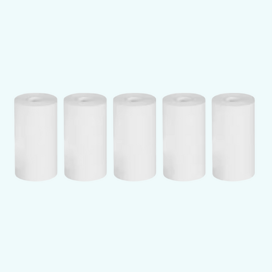 5 Rolls of Non-Adhesive Thermal Printer Paper