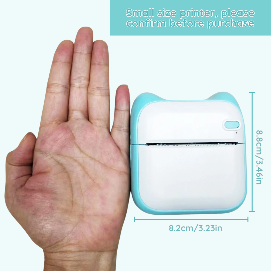 PocketPrint Mini Portable Inkless Thermal Printer